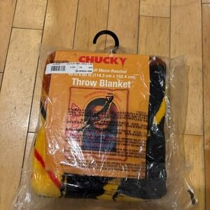 Child's Play Good Guys Doll Chucky Throw Blanket 45" x 60" NEW